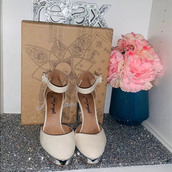 Free People Mix & Mingle Platform Heels - Picture 7 of 11